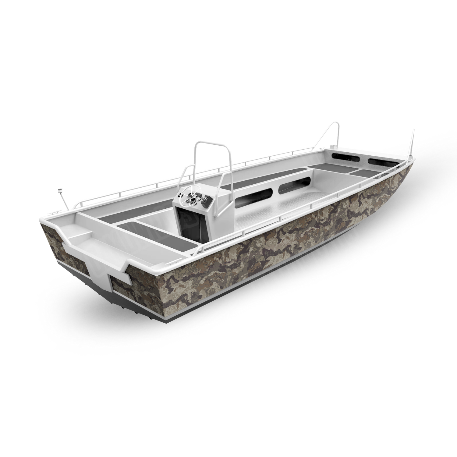 Veil Cervidae Boat Camo Vinyl Wrap