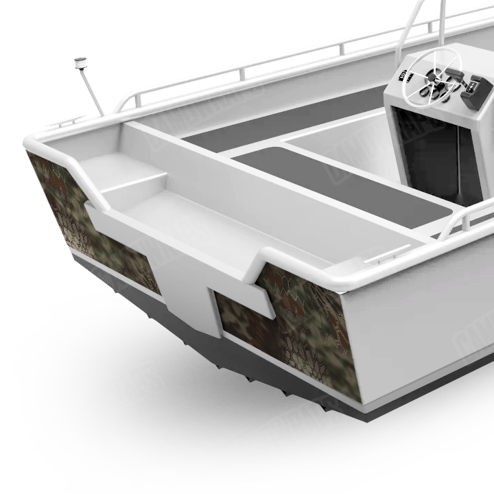 Kryptek Mandrake Boat Transom Camo Vinyl Wrap