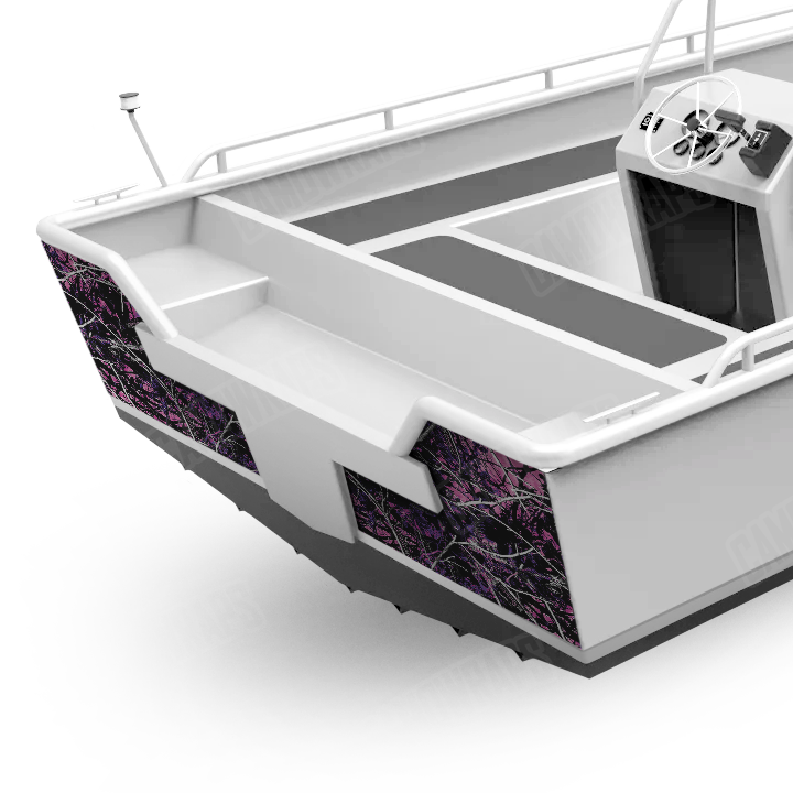 Muddy Girl Original Boat Transom Camo Vinyl Wrap