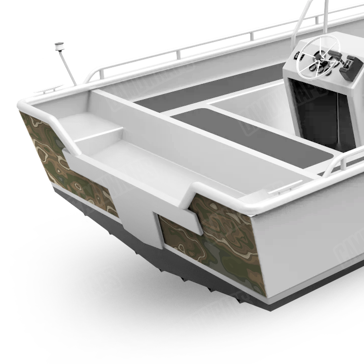 RELV X3 Moab Boat Transom Camo Vinyl Wrap