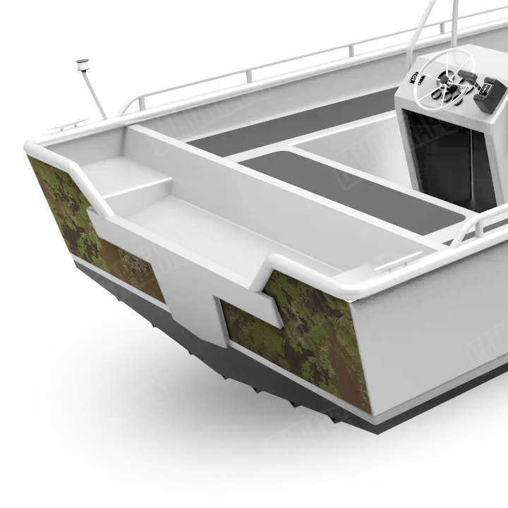 Substrate Springfield Boat Transom Camo Vinyl Wrap