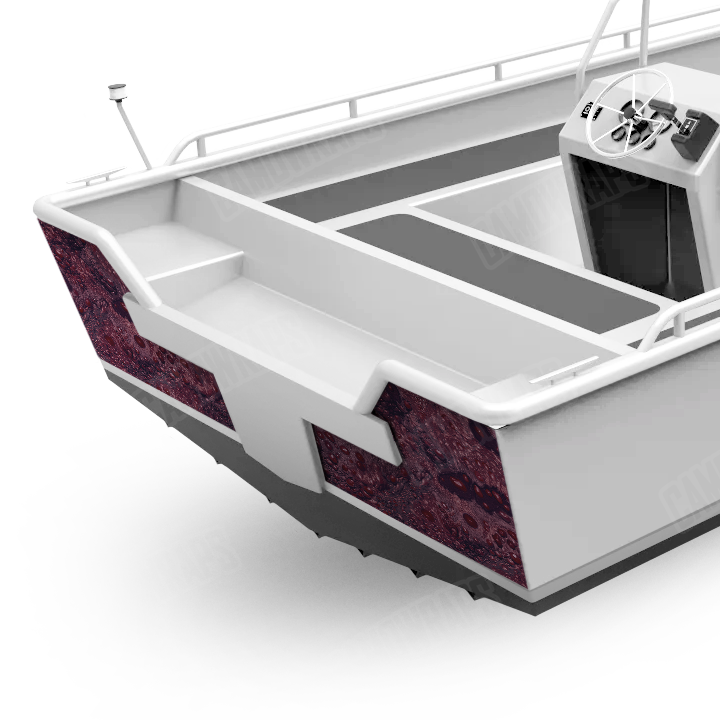 Toadaflage Berry Crush Boat Transom Camo Vinyl Wrap