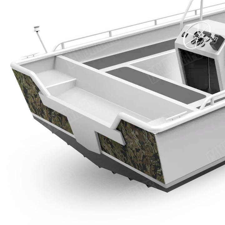 Veil Tac Multitac Boat Transom Camo Vinyl Wrap