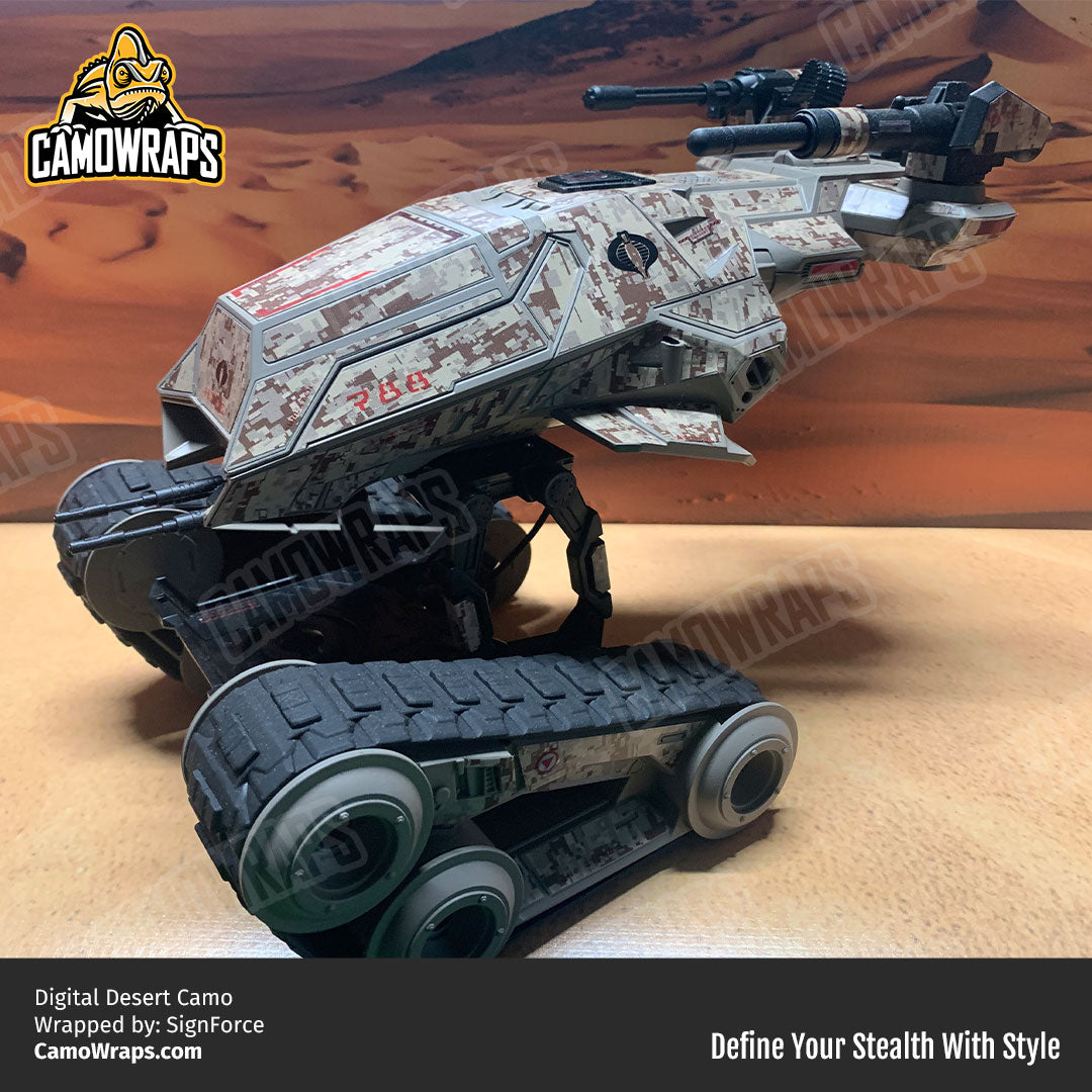 desert camo tank toy wrap