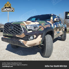 camo toyota truck wrap