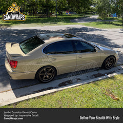 desert camo roof wrap