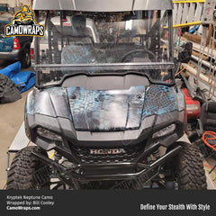 blue kryptek camo utv wrap