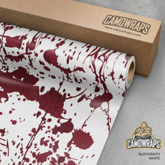 Bloodbath White Camo Vinyl Wrap