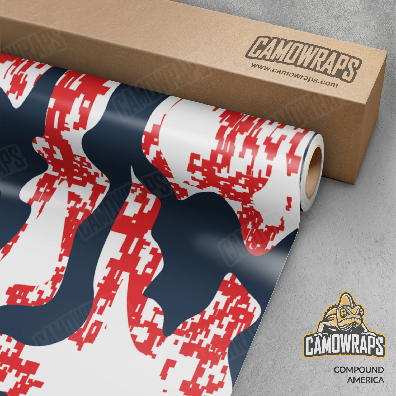 Compound America Camo Vinyl Wrap