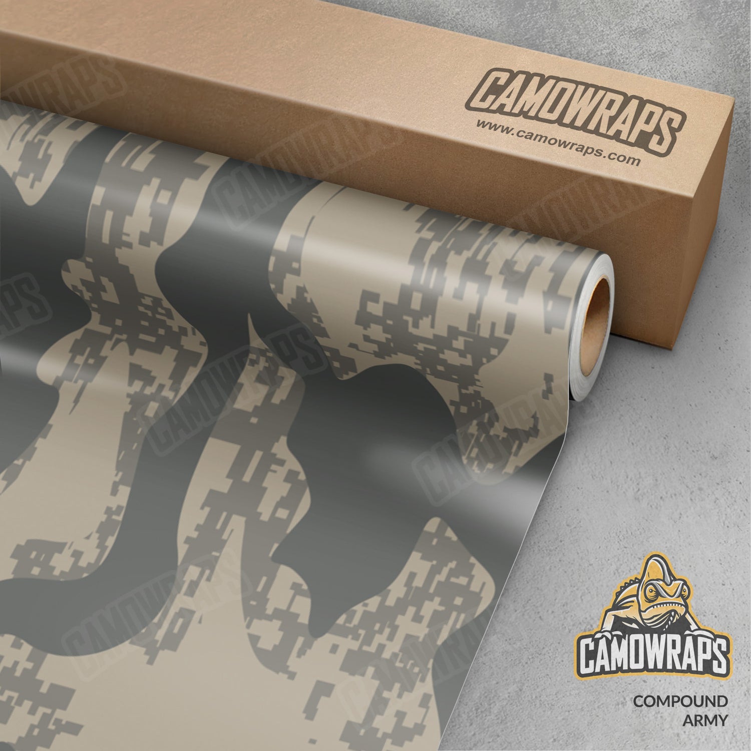 Compound Army Camo Vinyl Wrap