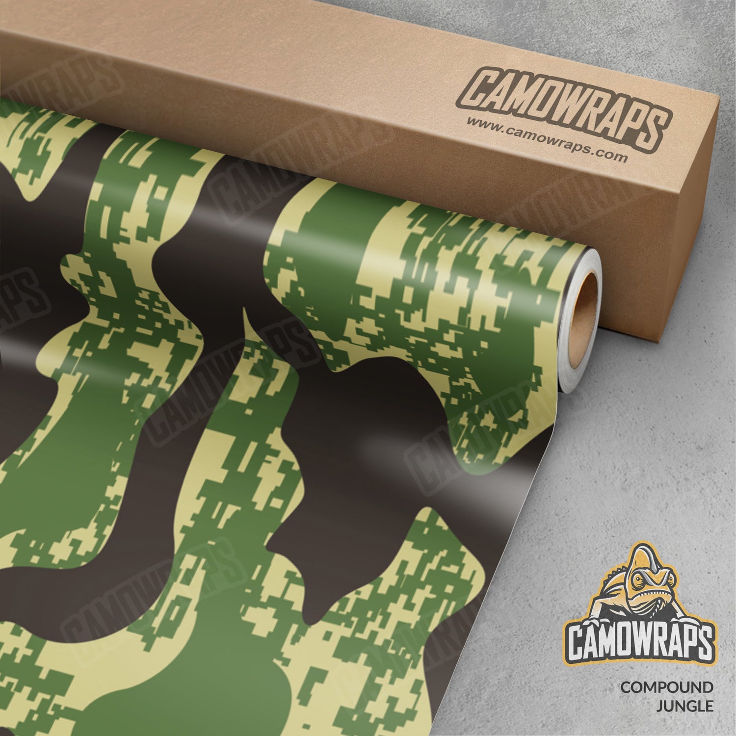 Compound Jungle Camo Vinyl Wrap