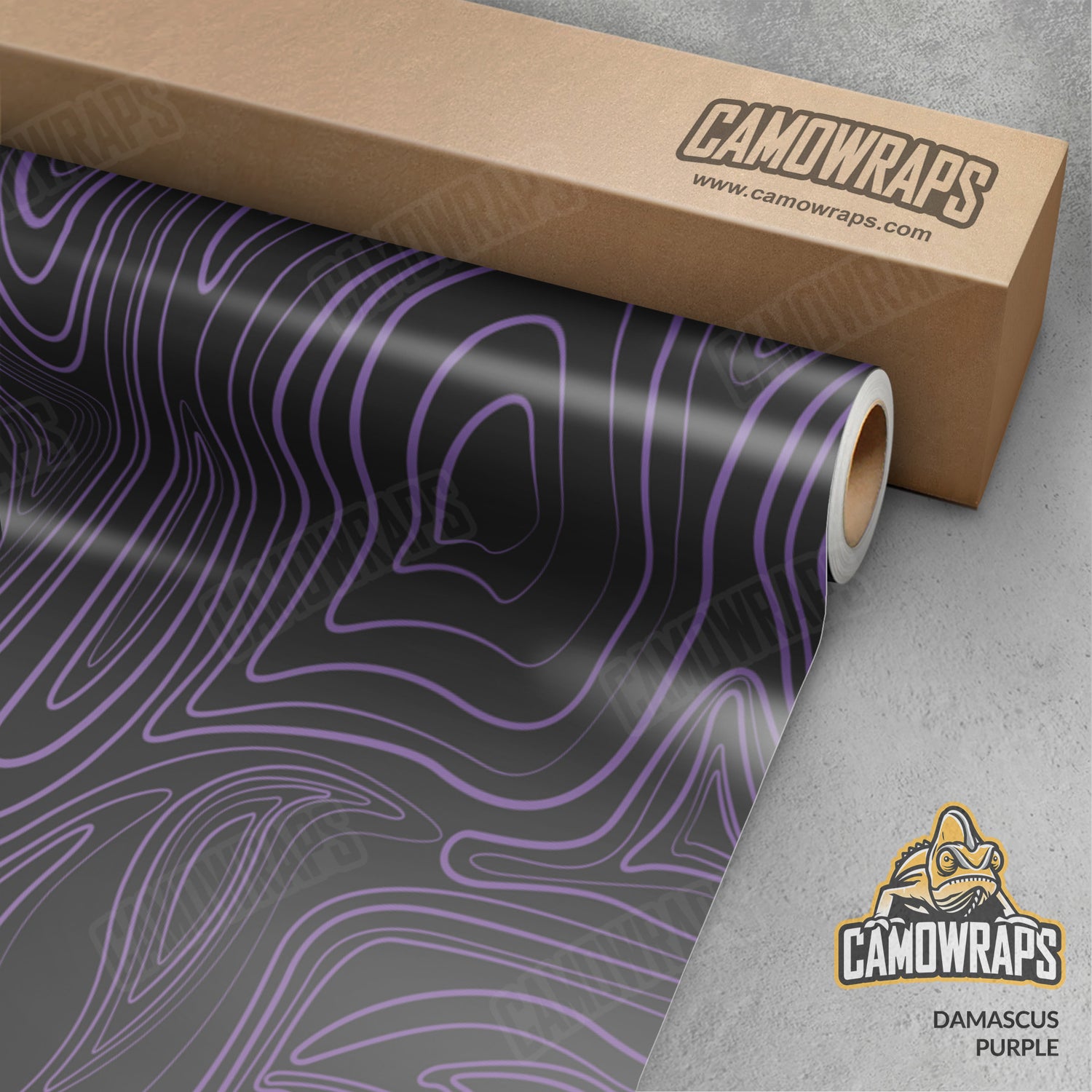 Damascus Purple Camo Vinyl Wrap