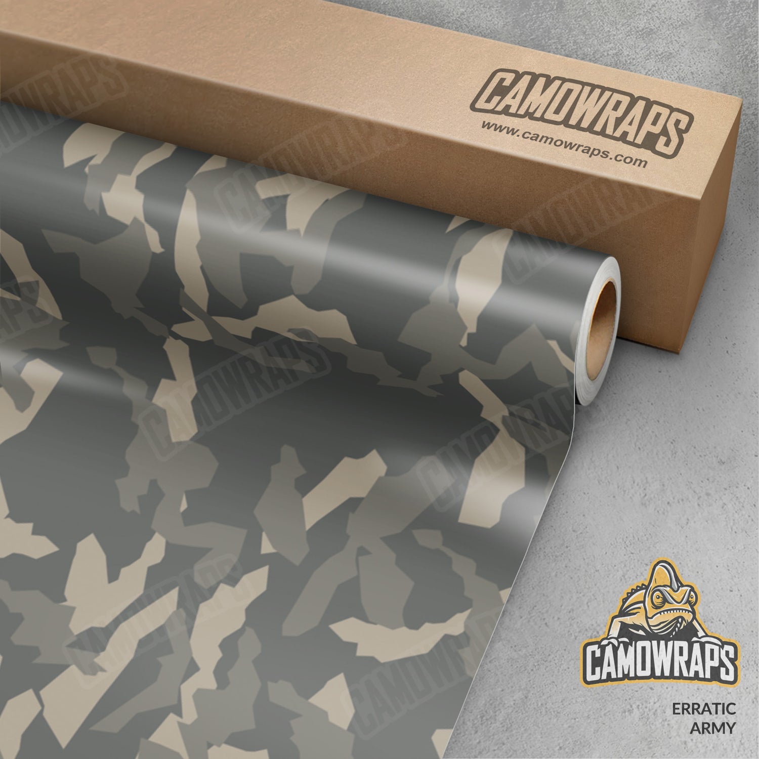 Erratic Army Camo Vinyl Wrap