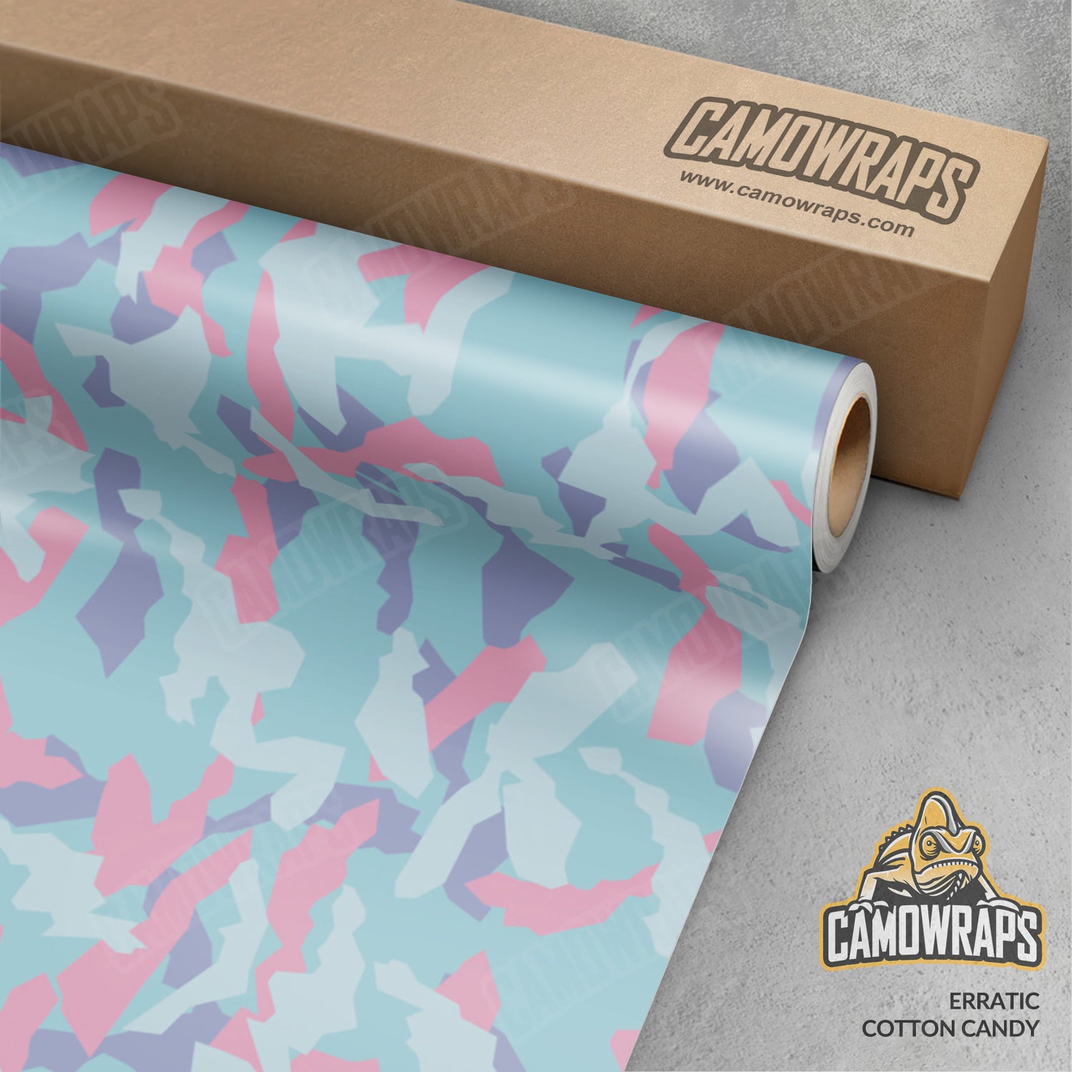 Erratic Cotton Candy Camo Vinyl Wrap