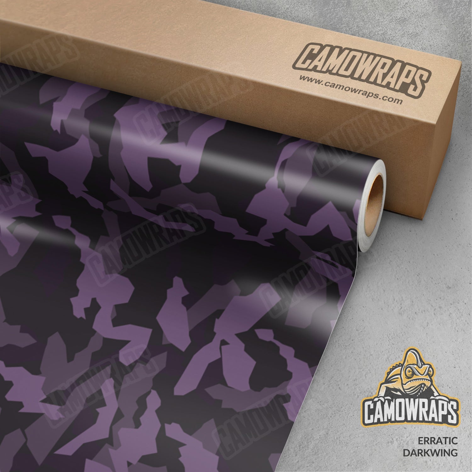 Erratic Darkwing Camo Vinyl Wrap