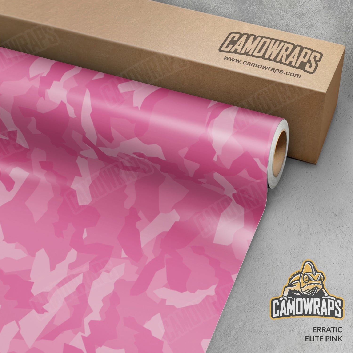 Erratic Elite Pink Camo Vinyl Wrap