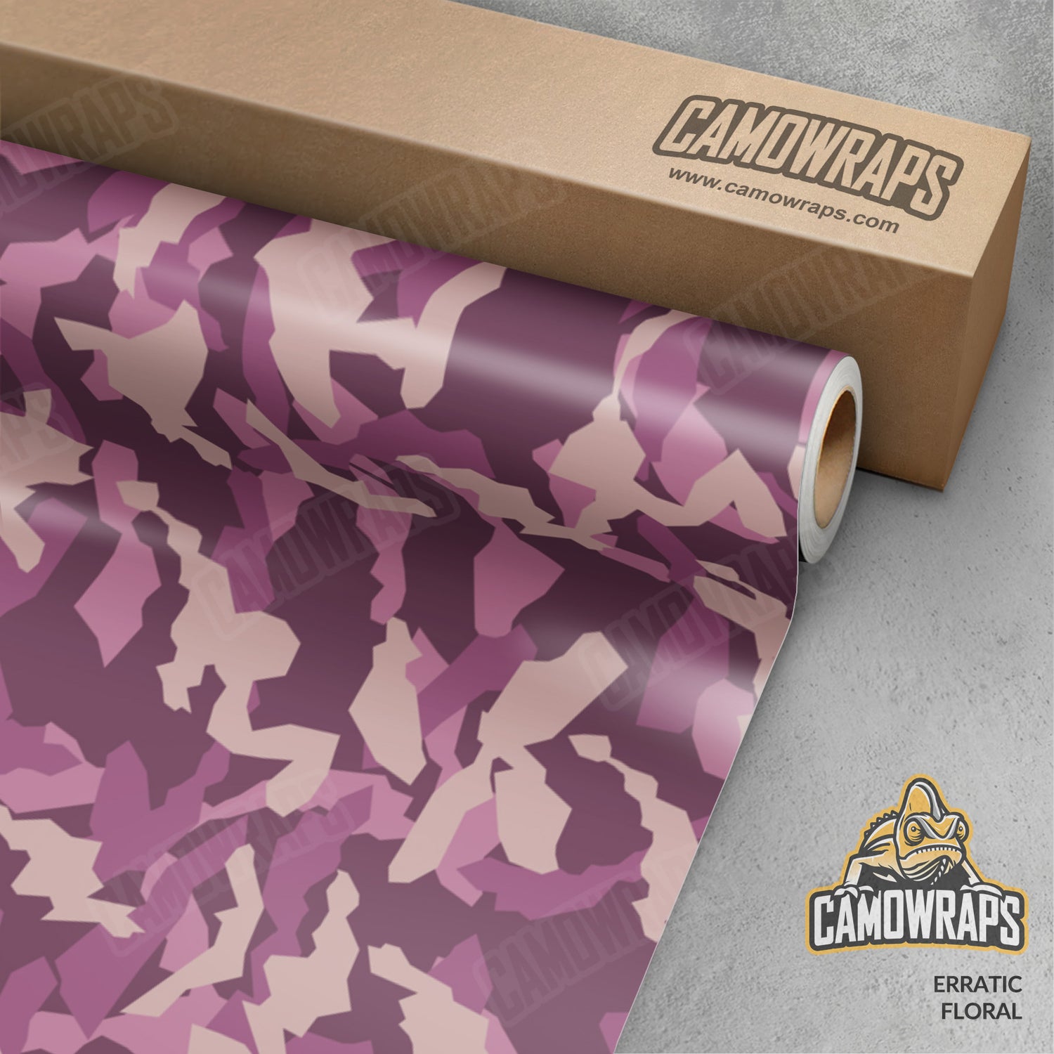 Erratic Floral Camo Vinyl Wrap