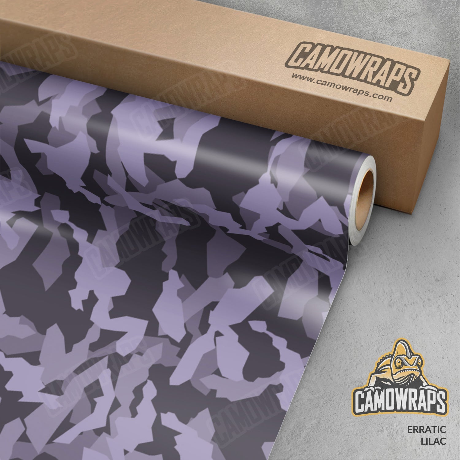 Erratic Lilac Camo Vinyl Wrap