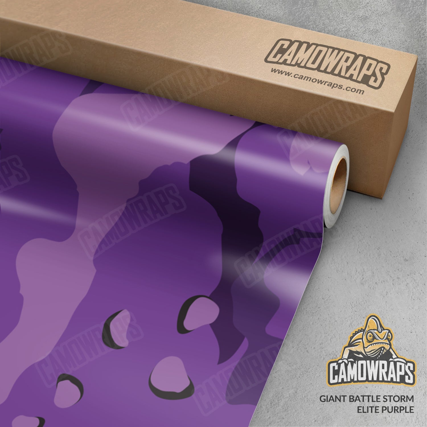 Giant Battle Storm Elite Purple Camo Vinyl Wrap