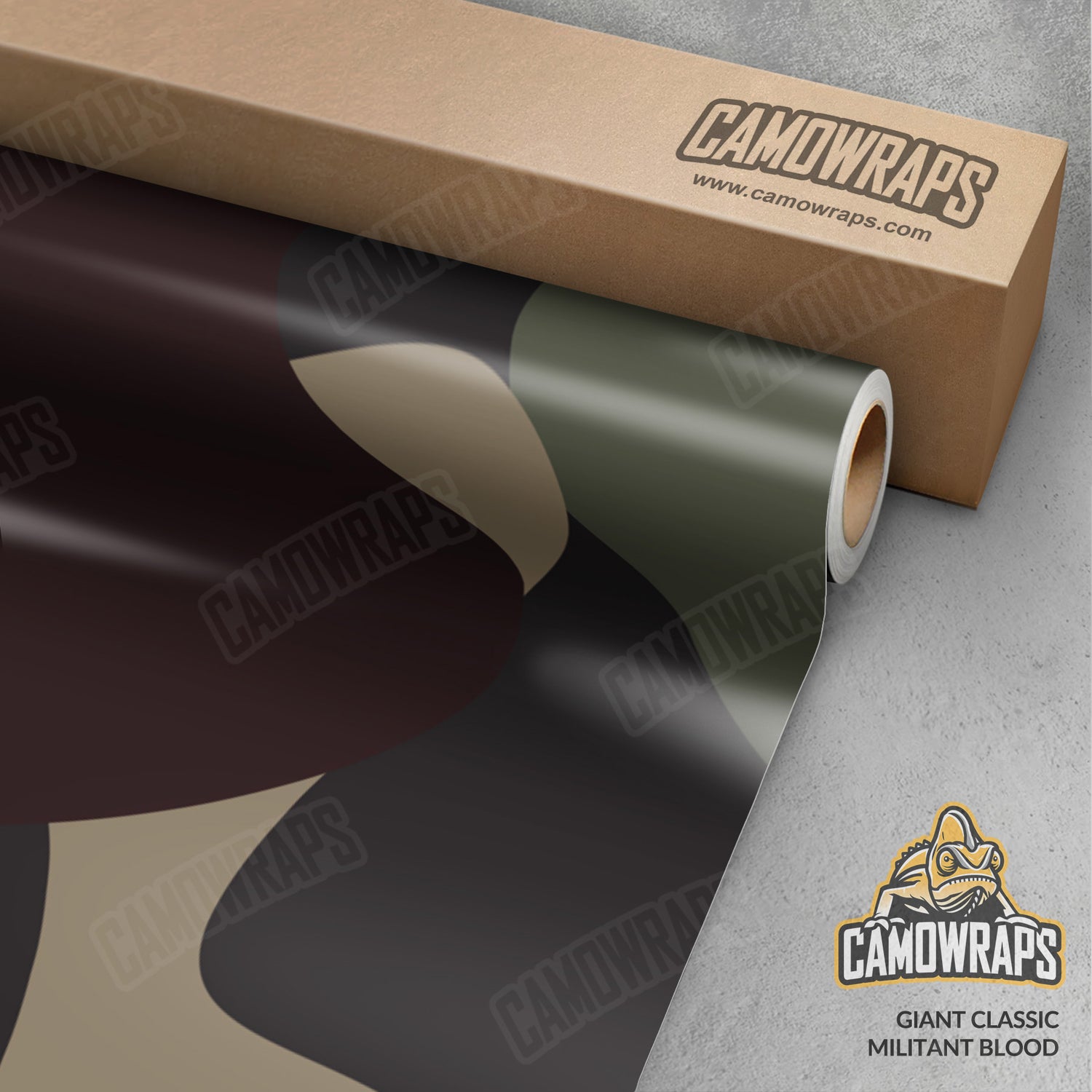 Giant Classic Militant Blood Camo Vinyl Wrap