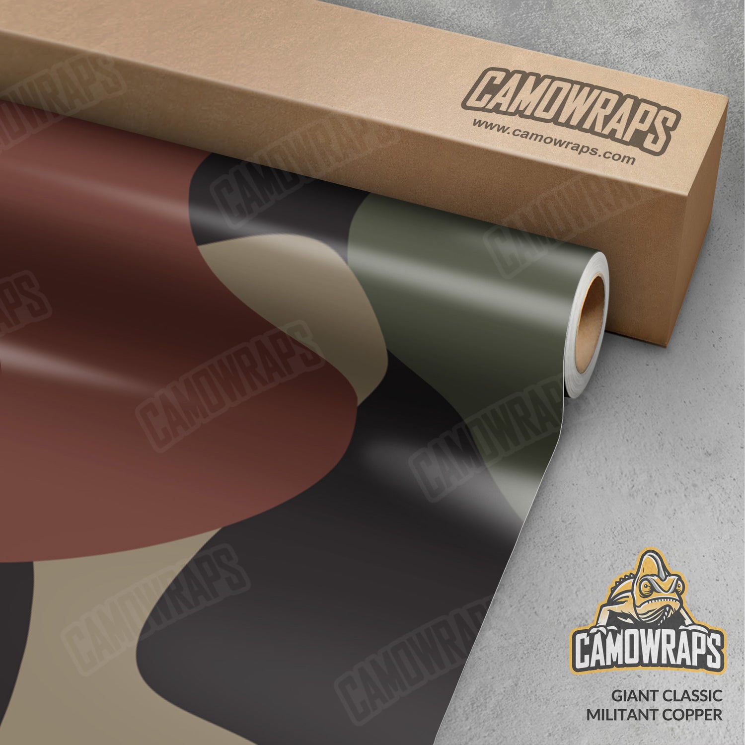 Giant Classic Militant Copper Camo Vinyl Wrap