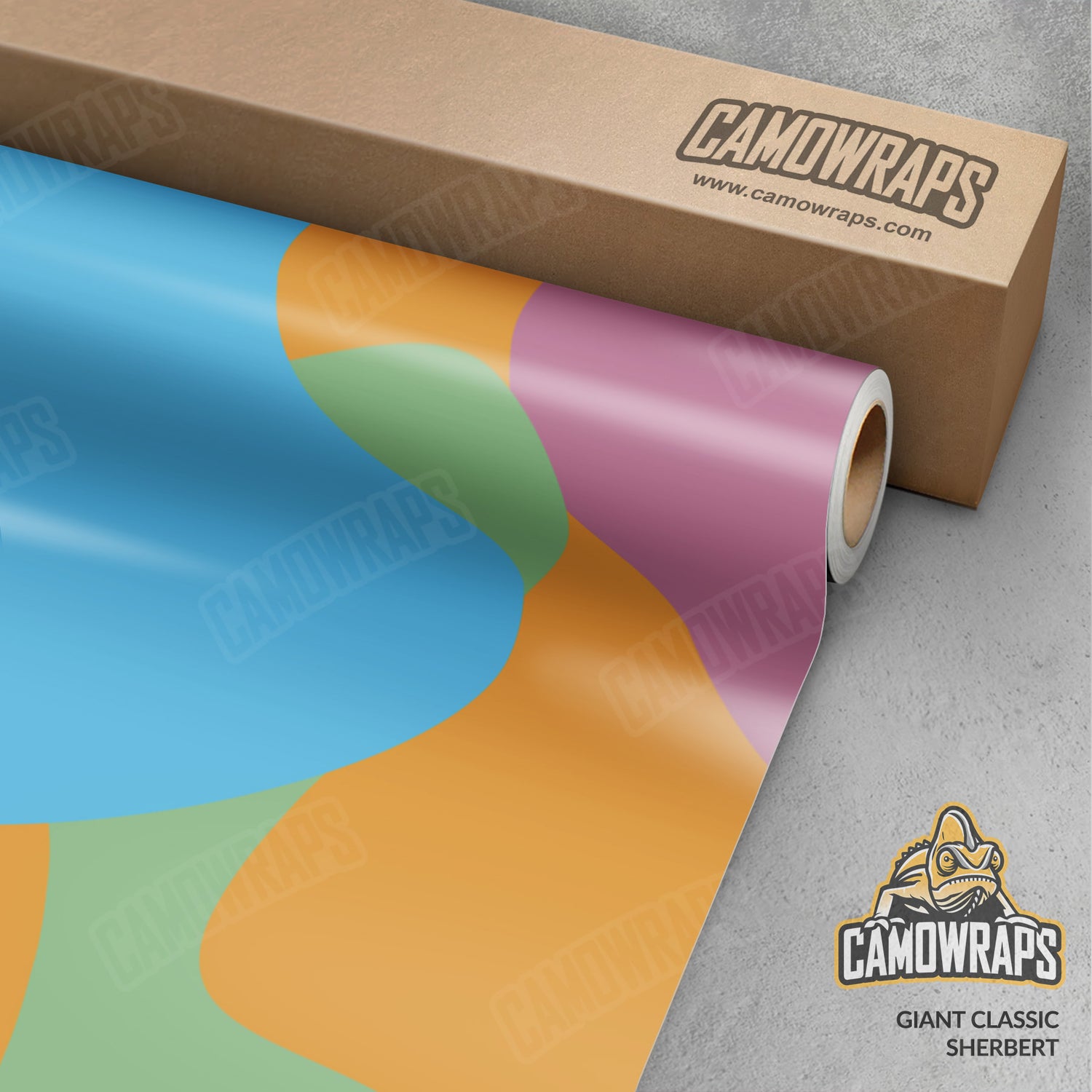 Giant Classic Sherbert Camo Vinyl Wrap