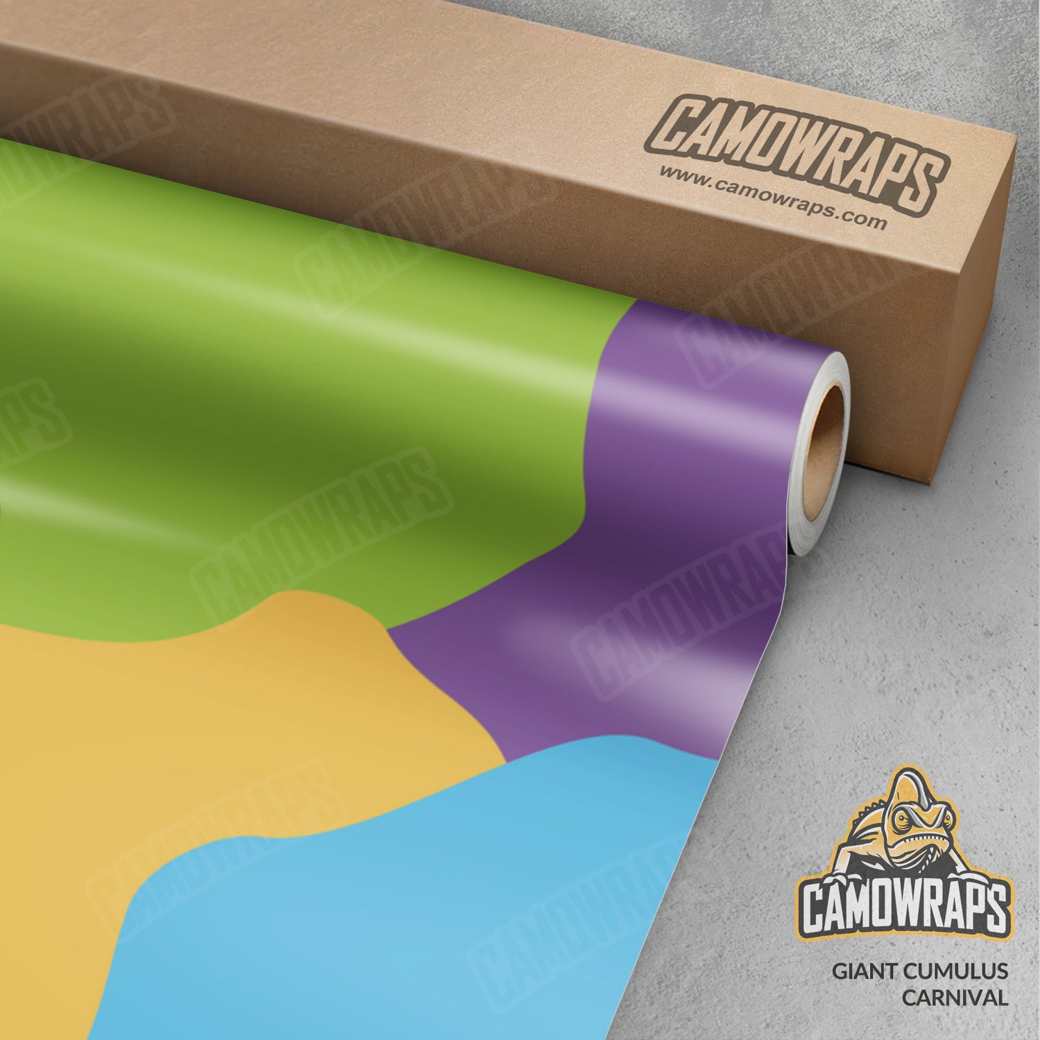 Giant Cumulus Carnival Camo Vinyl Wrap