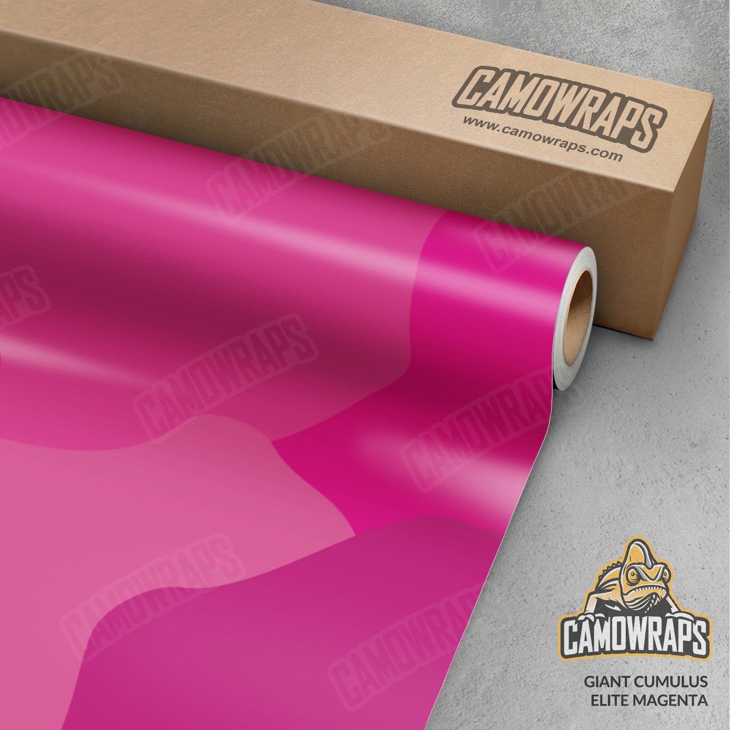 Giant Cumulus Elite Magenta Camo Vinyl Wrap