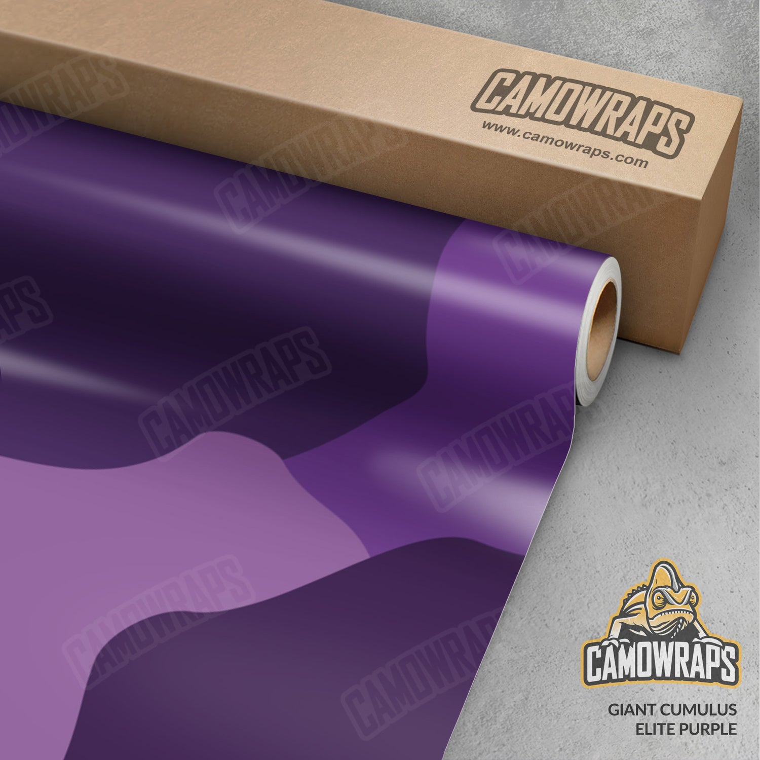 Giant Cumulus Elite Purple Camo Vinyl Wrap