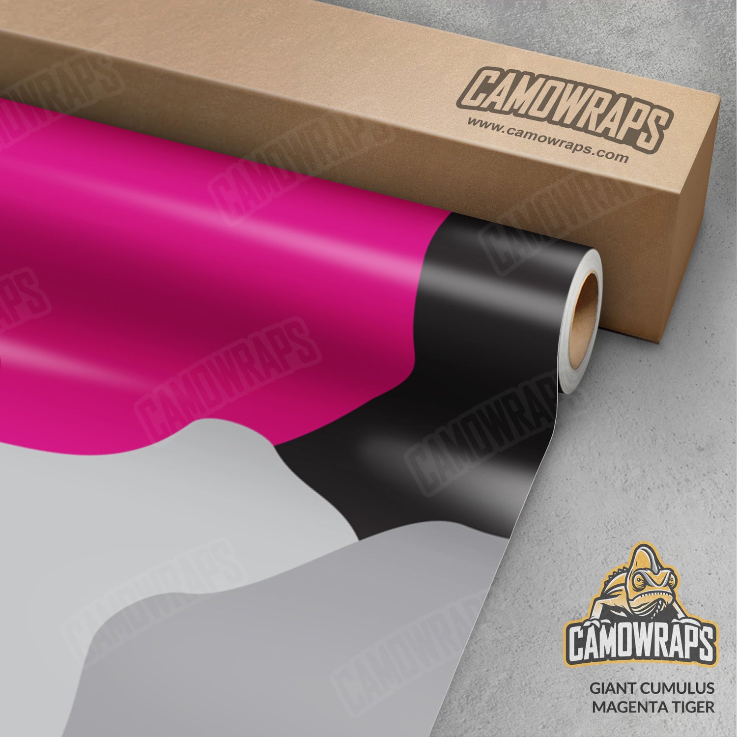 Giant Cumulus Magenta Tiger Camo Vinyl Wrap