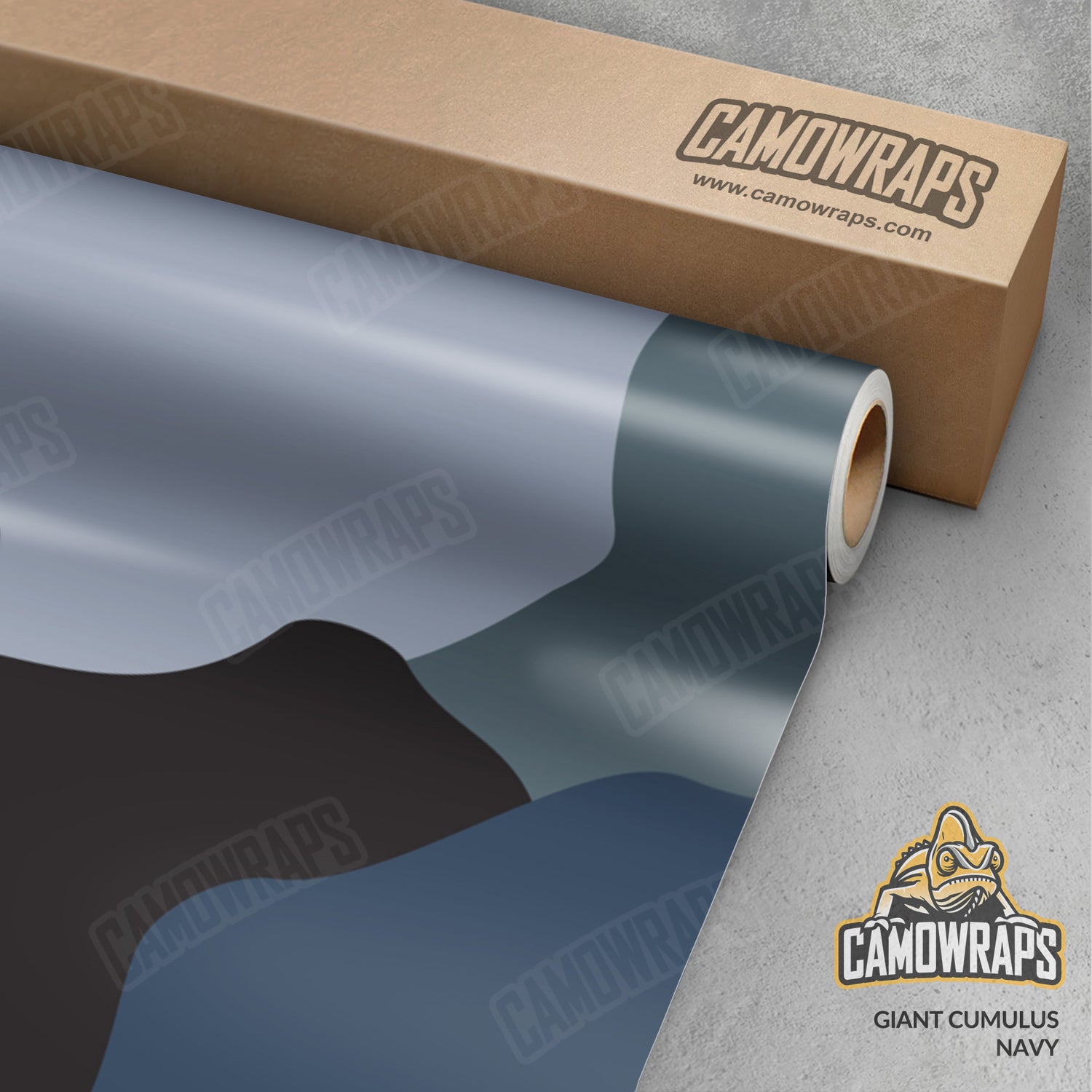 Giant Cumulus Navy Camo Vinyl Wrap