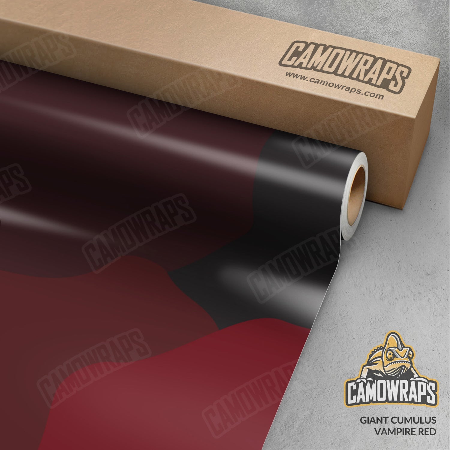 Giant Cumulus Vampire Red Camo Vinyl Wrap