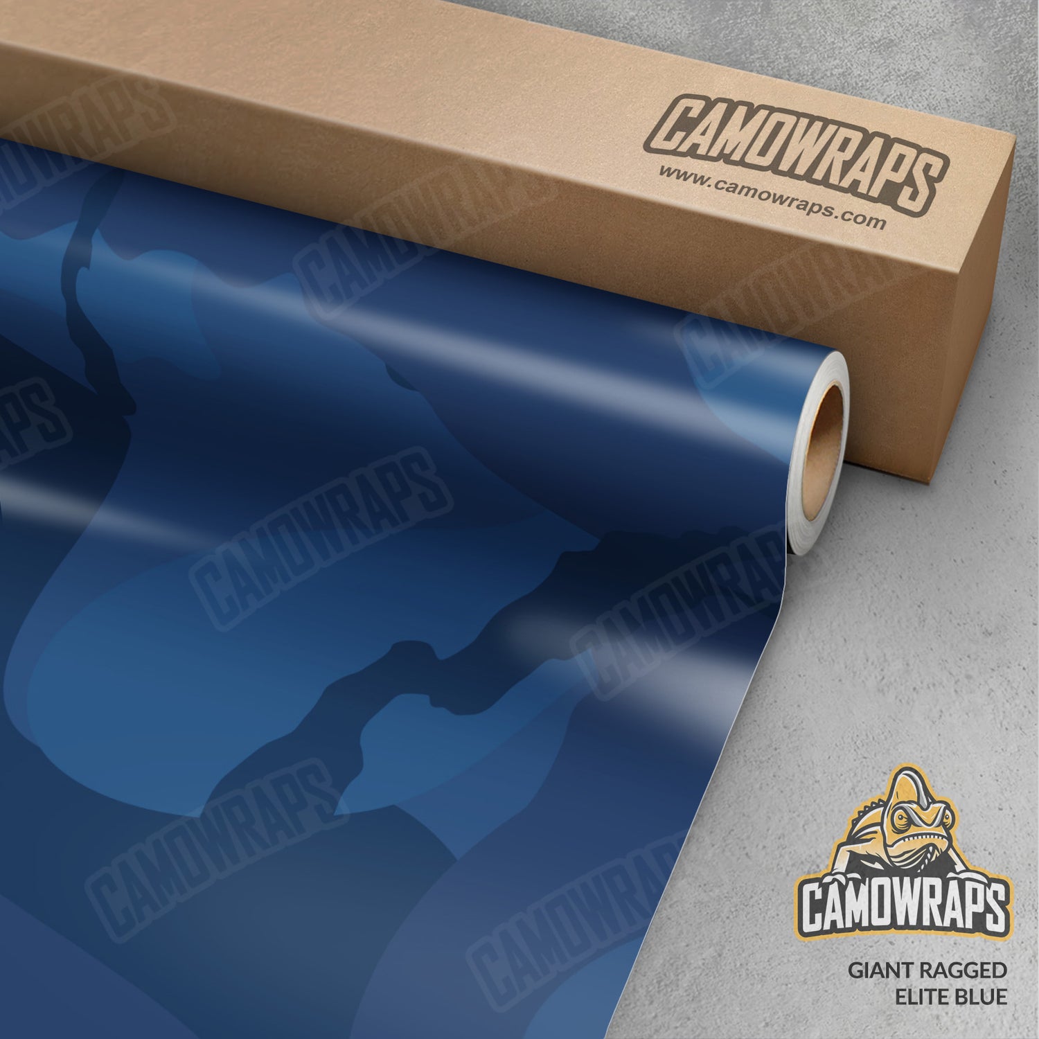 Giant Ragged Elite Blue Camo Vinyl Wrap