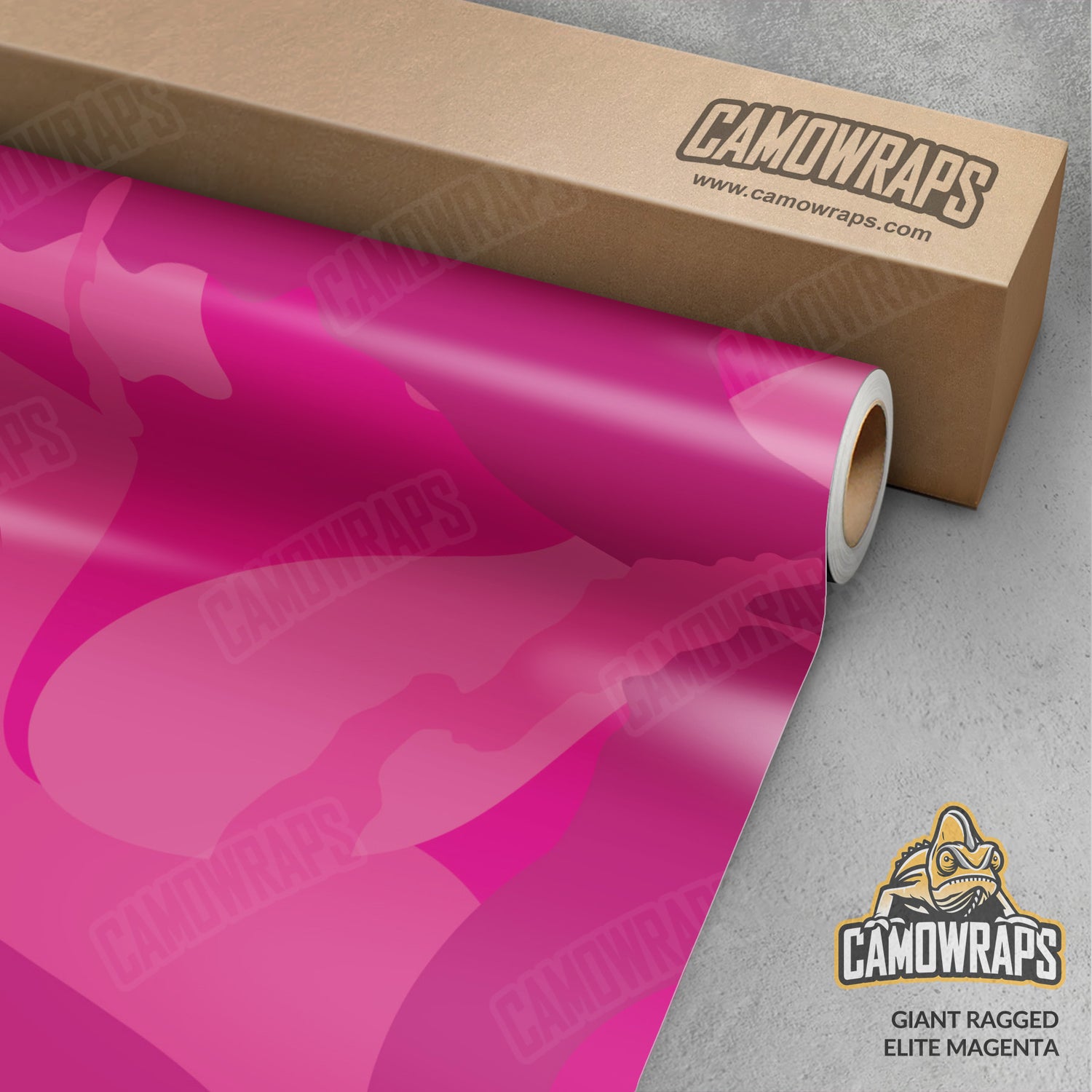 Giant Ragged Elite Magenta Camo Vinyl Wrap