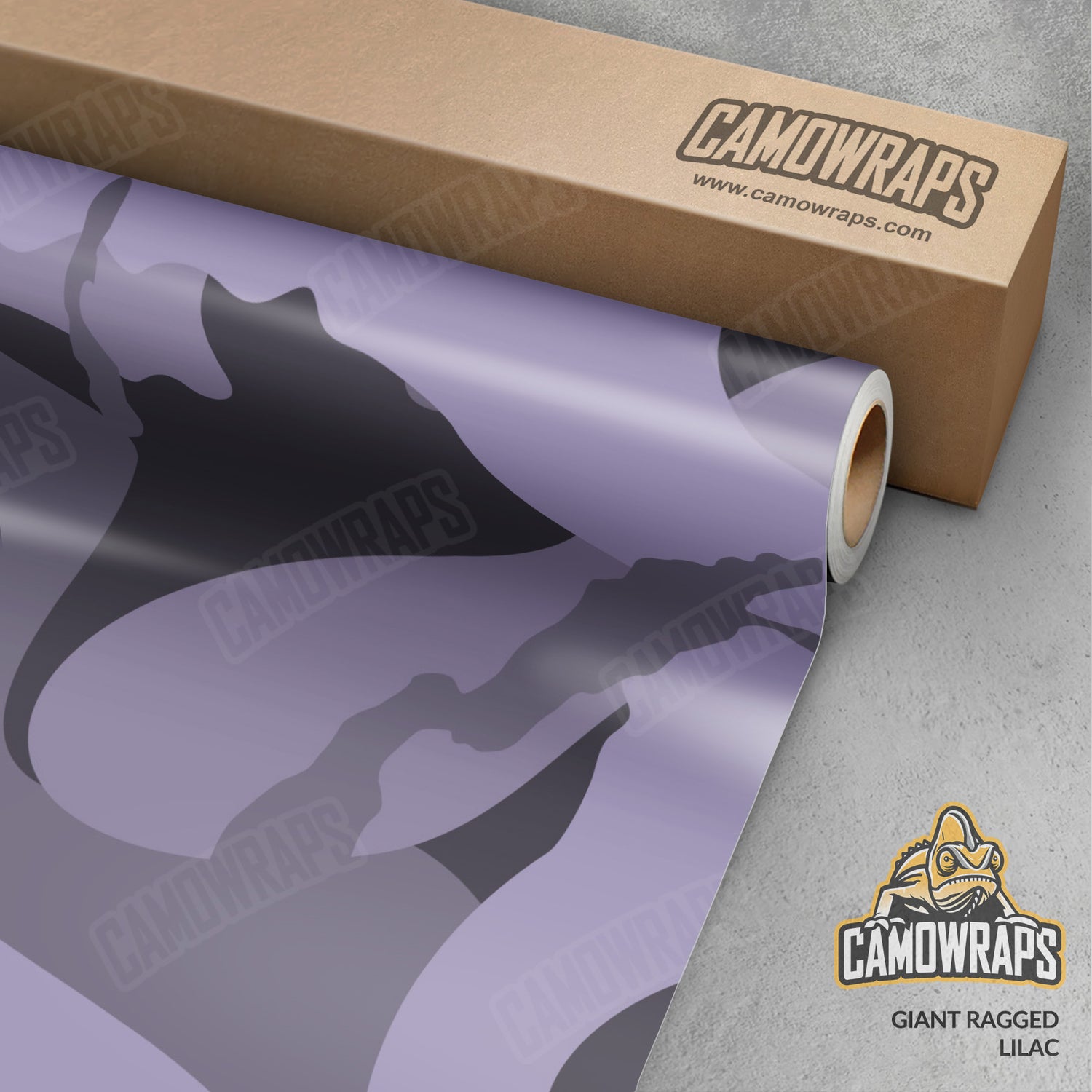 Giant Ragged Lilac Camo Vinyl Wrap