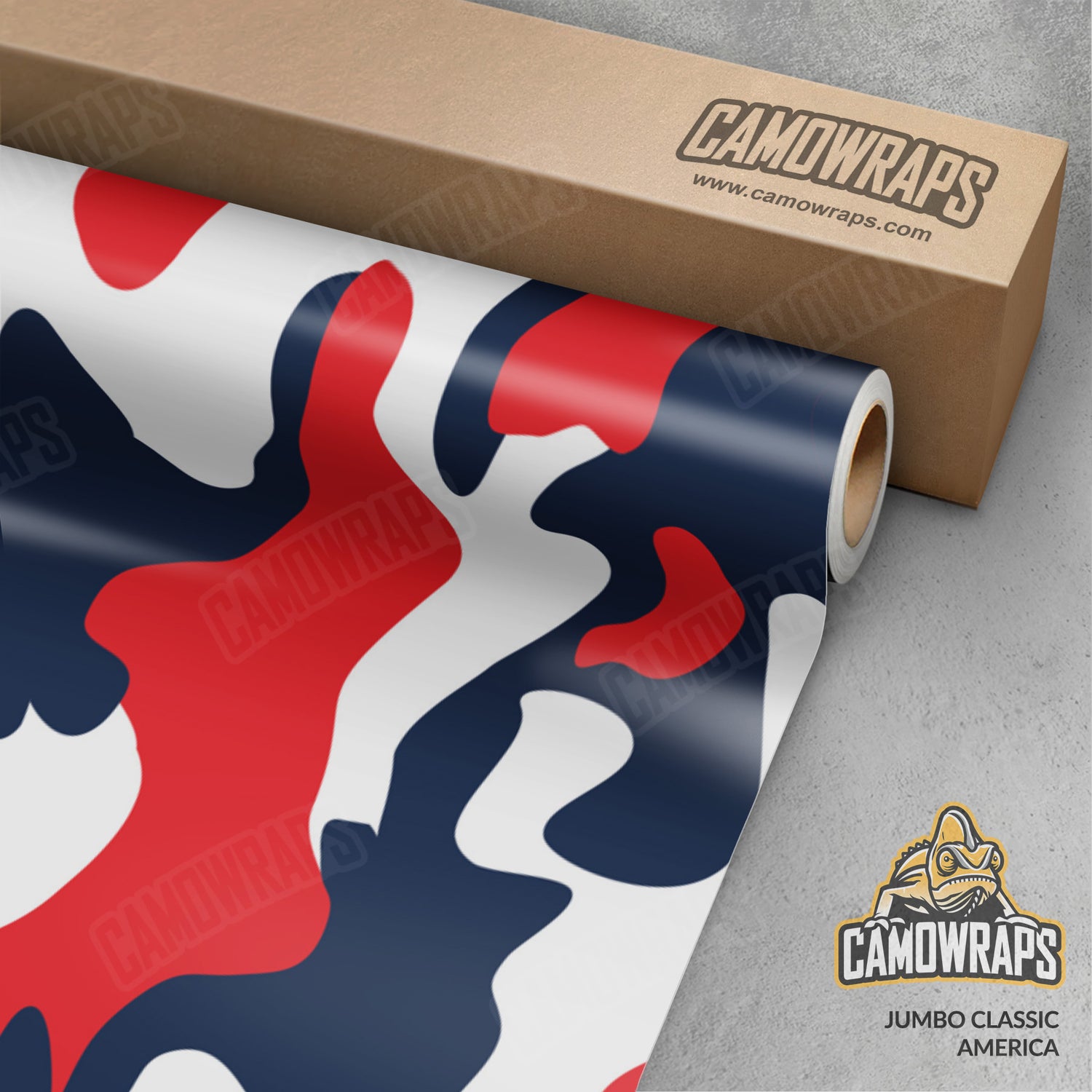 Jumbo Classic America Camo Vinyl Wrap