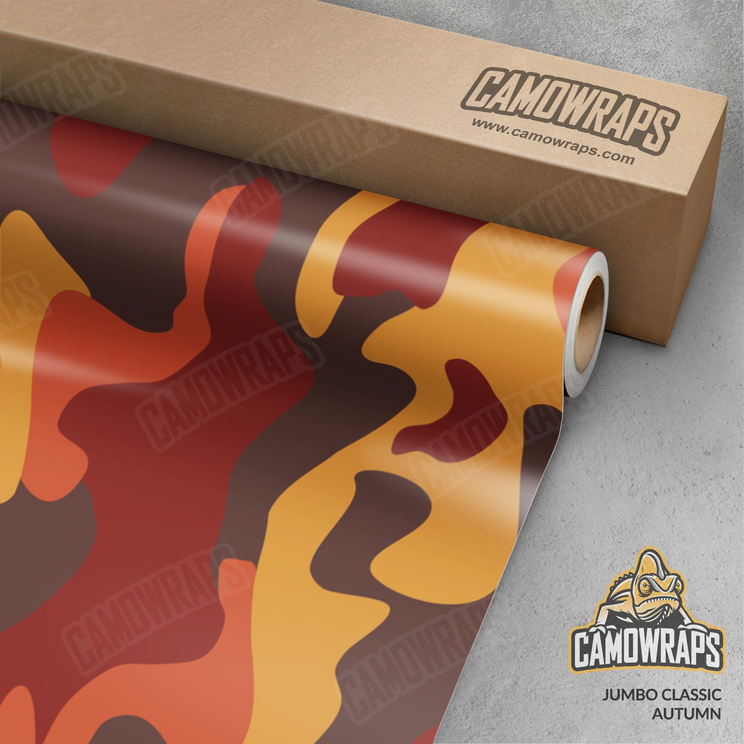 Jumbo Classic Autumn Camo Vinyl Wrap