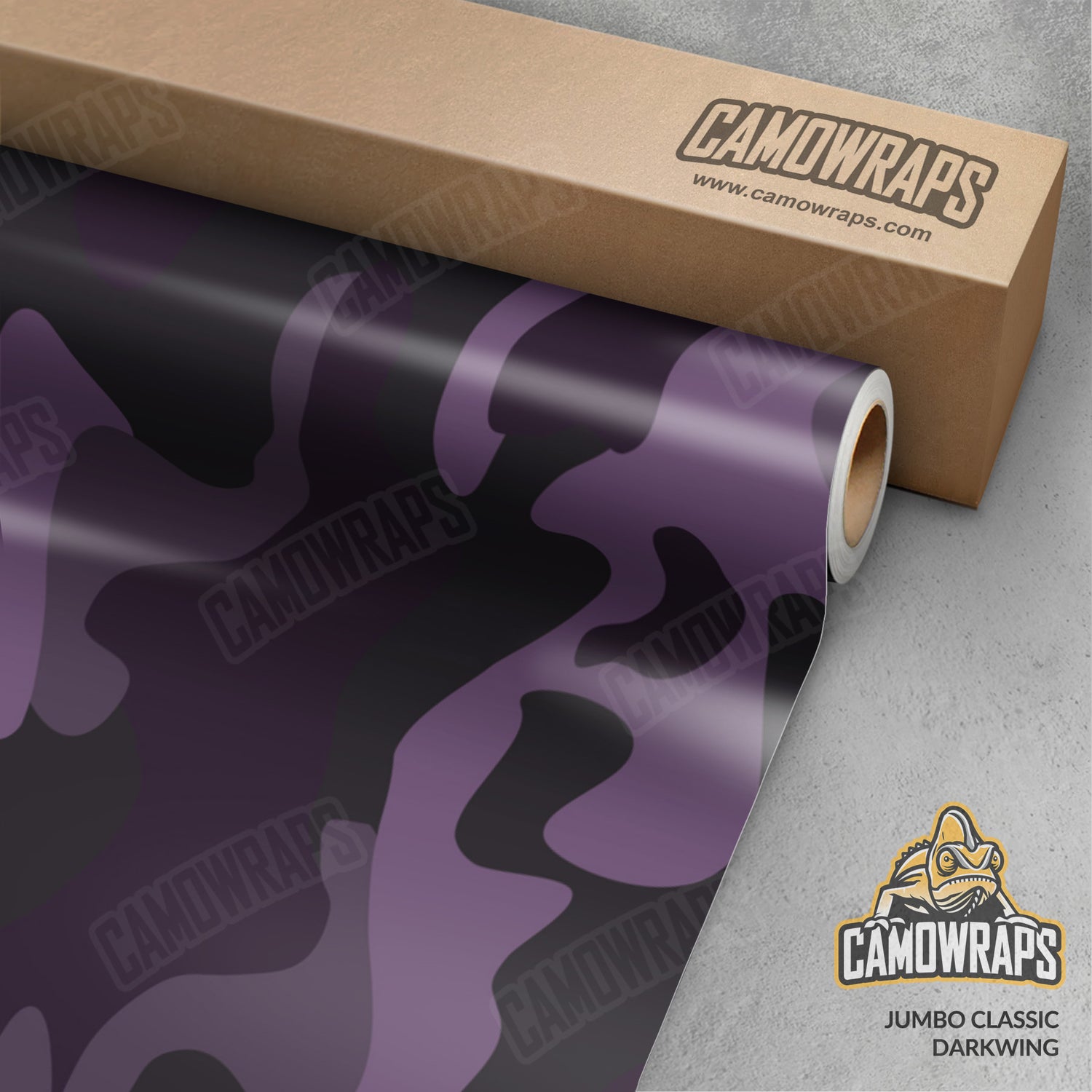 Jumbo Classic Darkwing Camo Vinyl Wrap