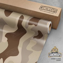 Jumbo Classic Desert Camo Vinyl Wrap