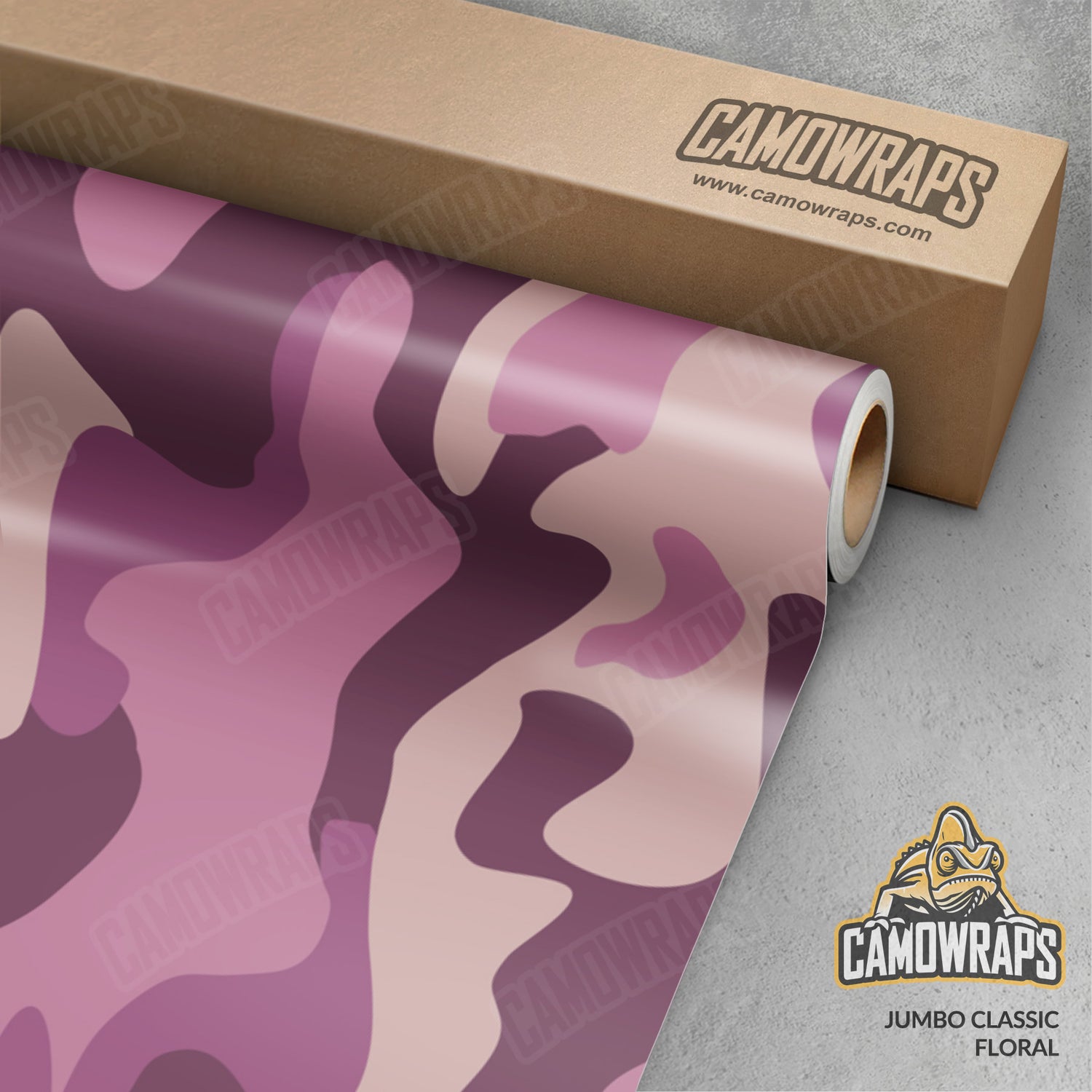 Jumbo Classic Floral Camo Vinyl Wrap