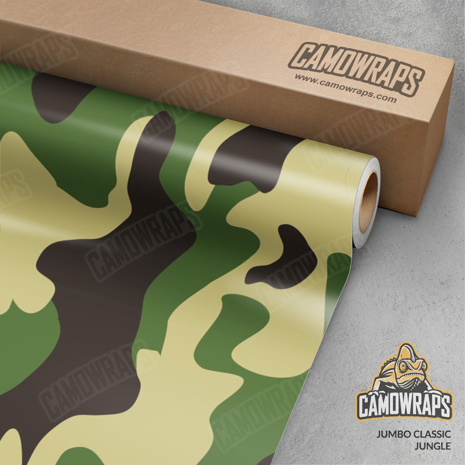 Jumbo Classic Jungle Camo Vinyl Wrap