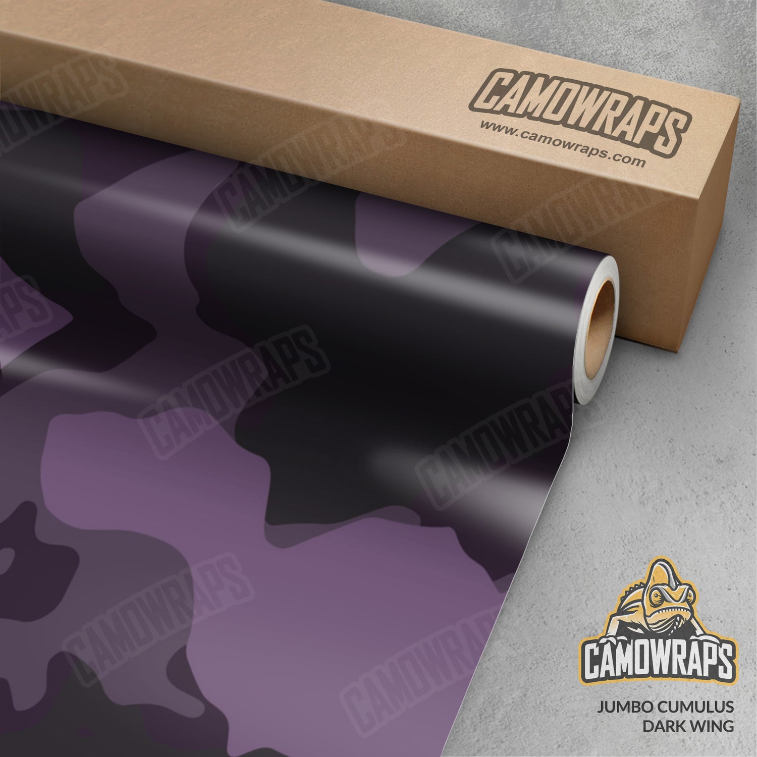 Jumbo Cumulus Darkwing Camo Vinyl Wrap