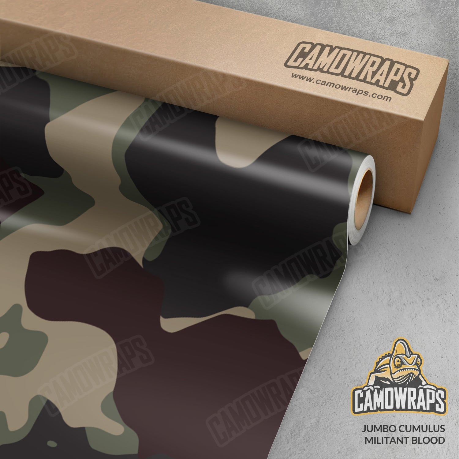 Jumbo Cumulus Militant Blood Camo Vinyl Wrap