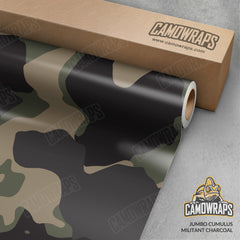 Jumbo Cumulus Militant Charcoal Camo Vinyl Wrap