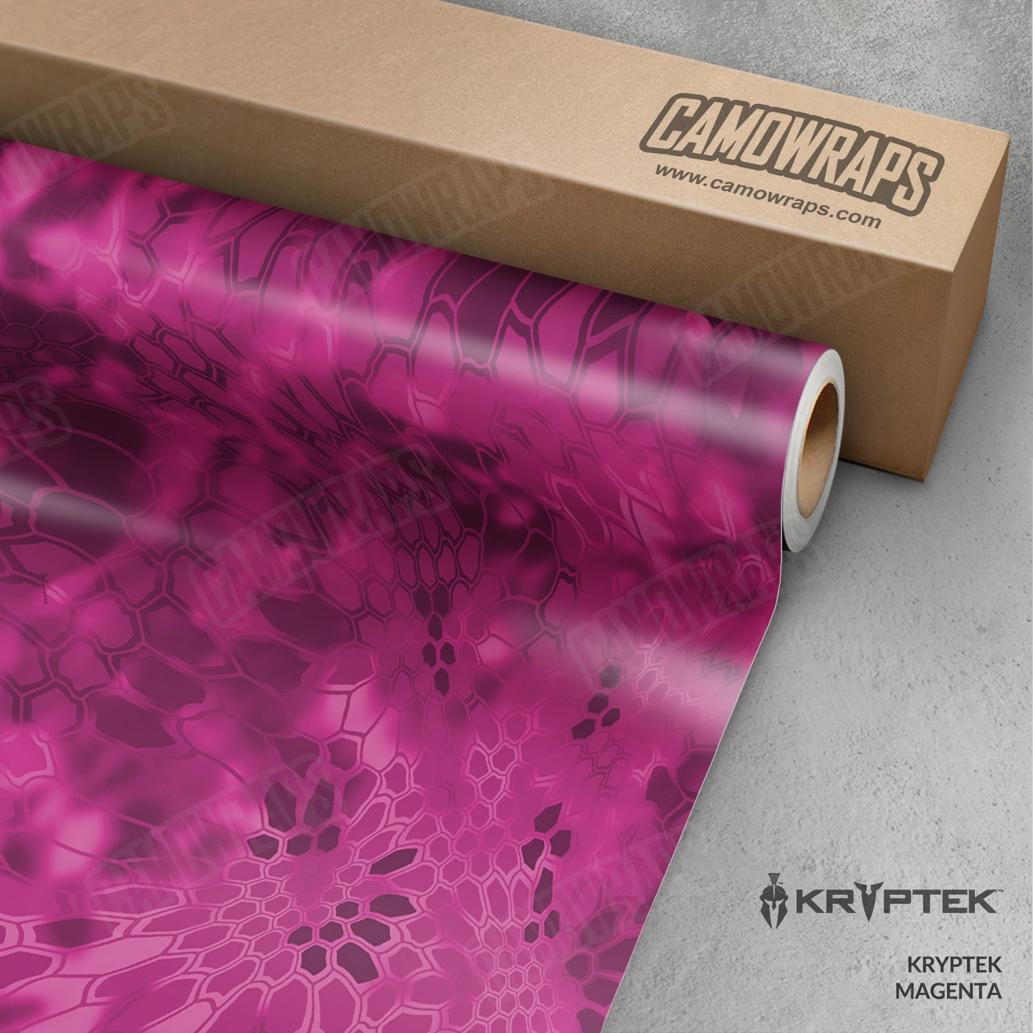 Kryptek Magenta Camo Vinyl Wrap