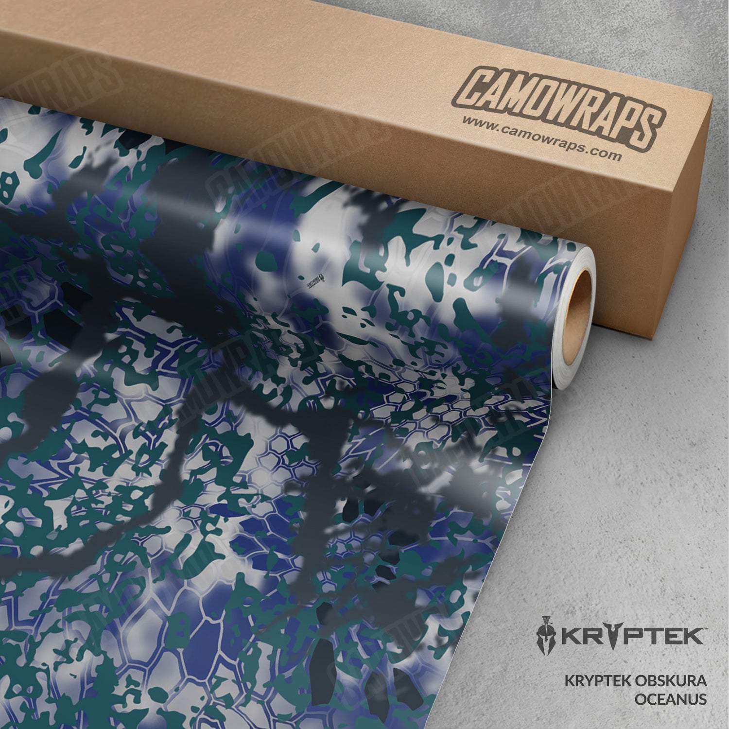 Kryptek Obskura Oceanus Camo Vinyl Wrap