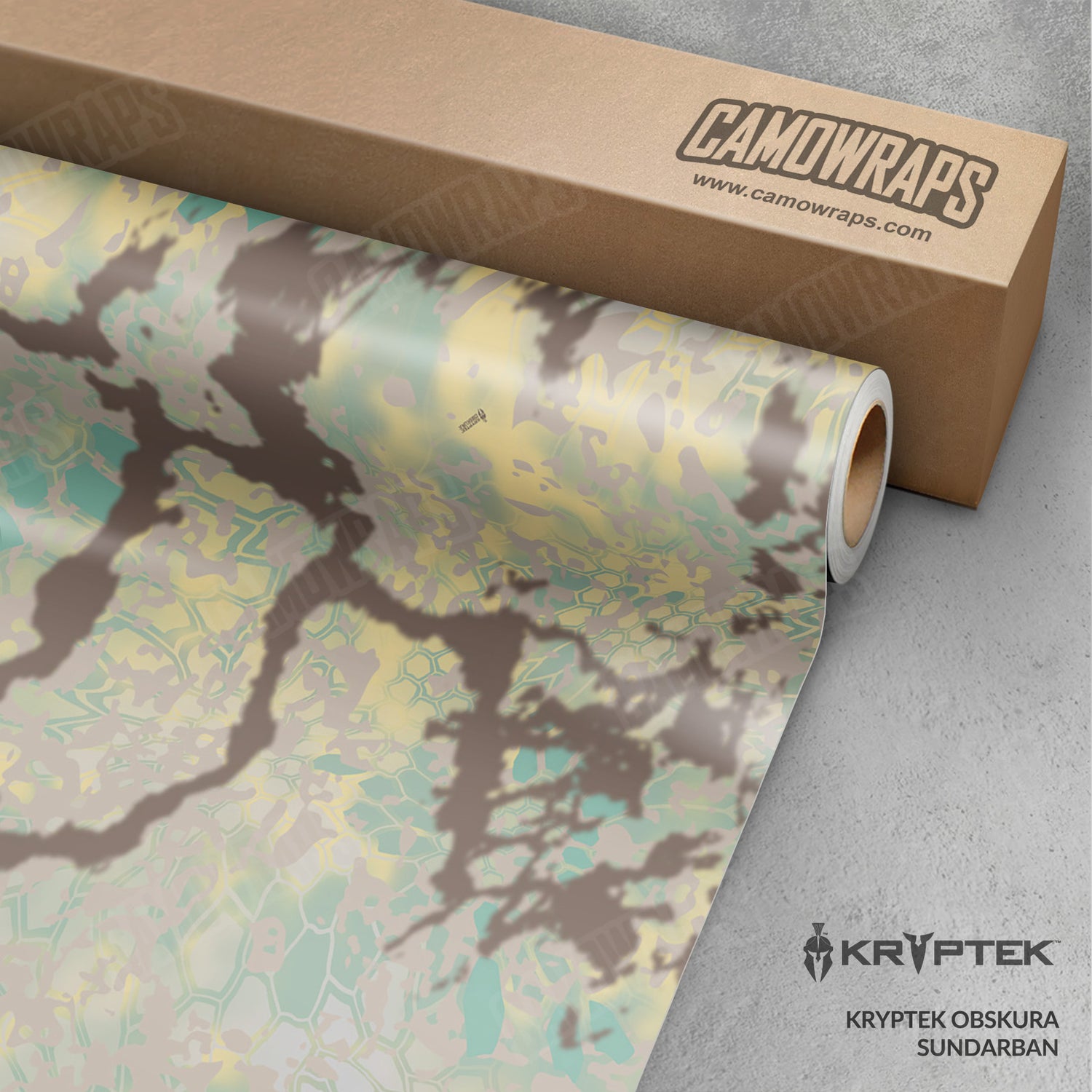 Kryptek Obskura Sundarban Camo Vinyl Wrap