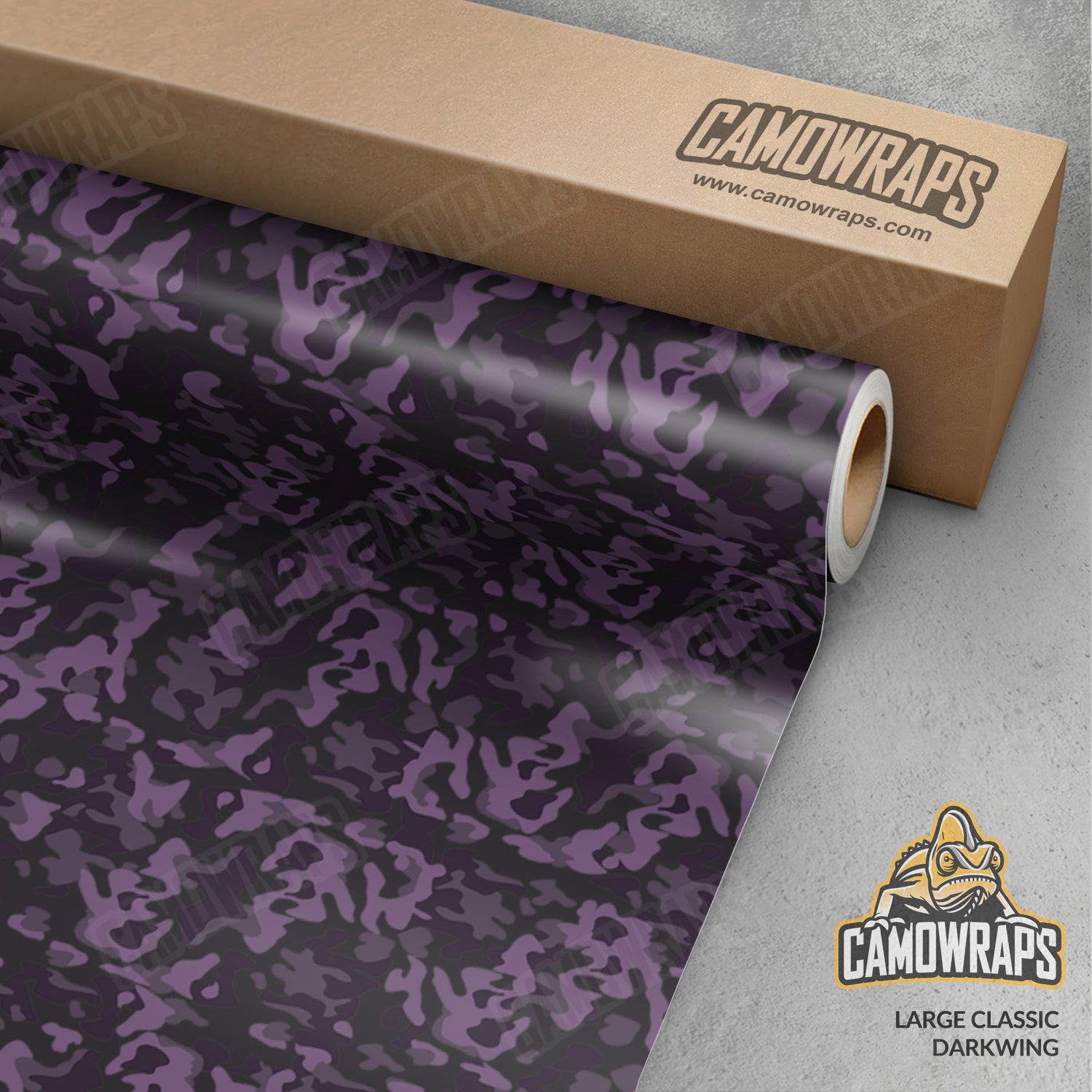 Large Classic Darkwing Camo Vinyl Wrap