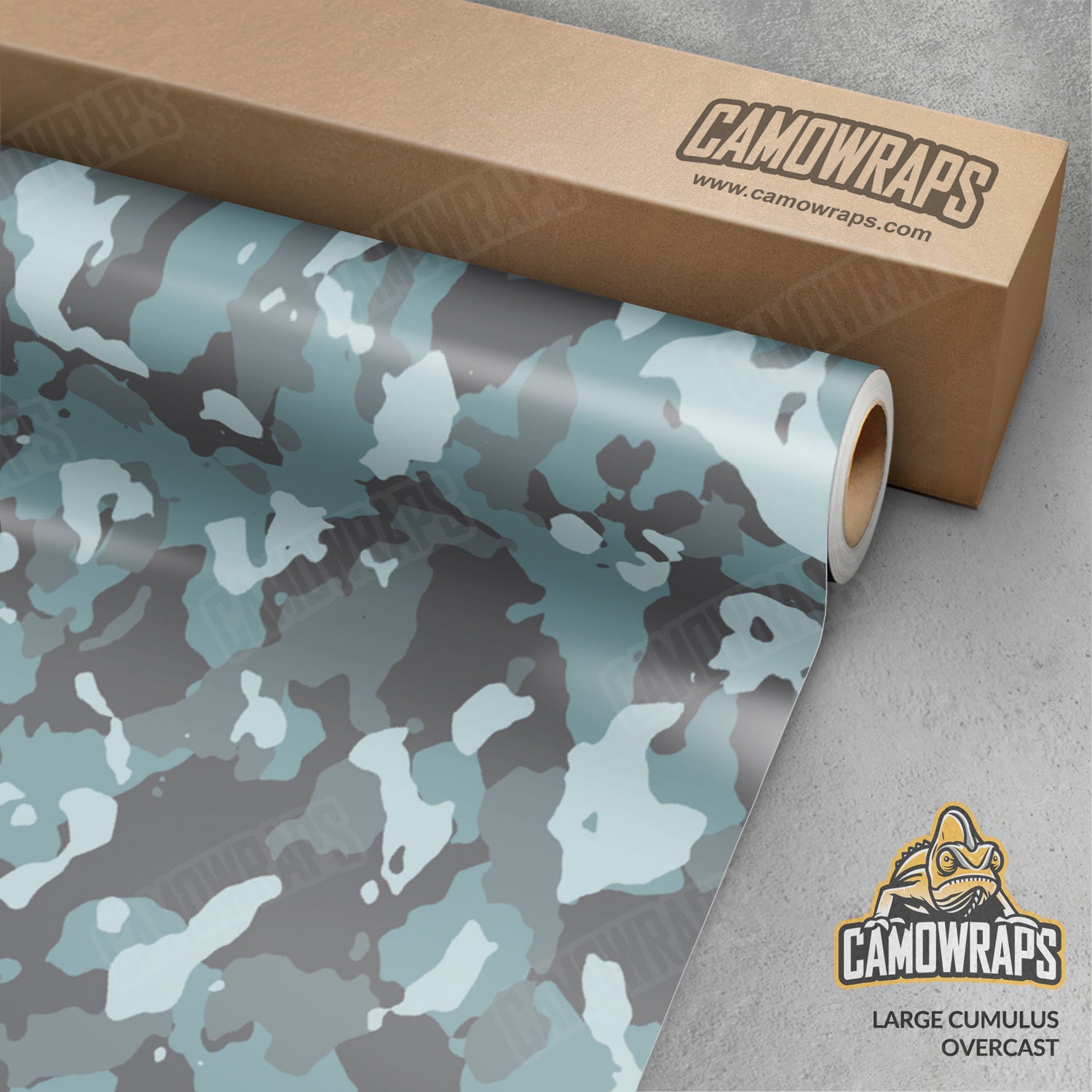 Large Cumulus Overcast Camo Vinyl Wrap