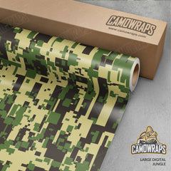 Large Digital Jungle Camo Vinyl Wrap